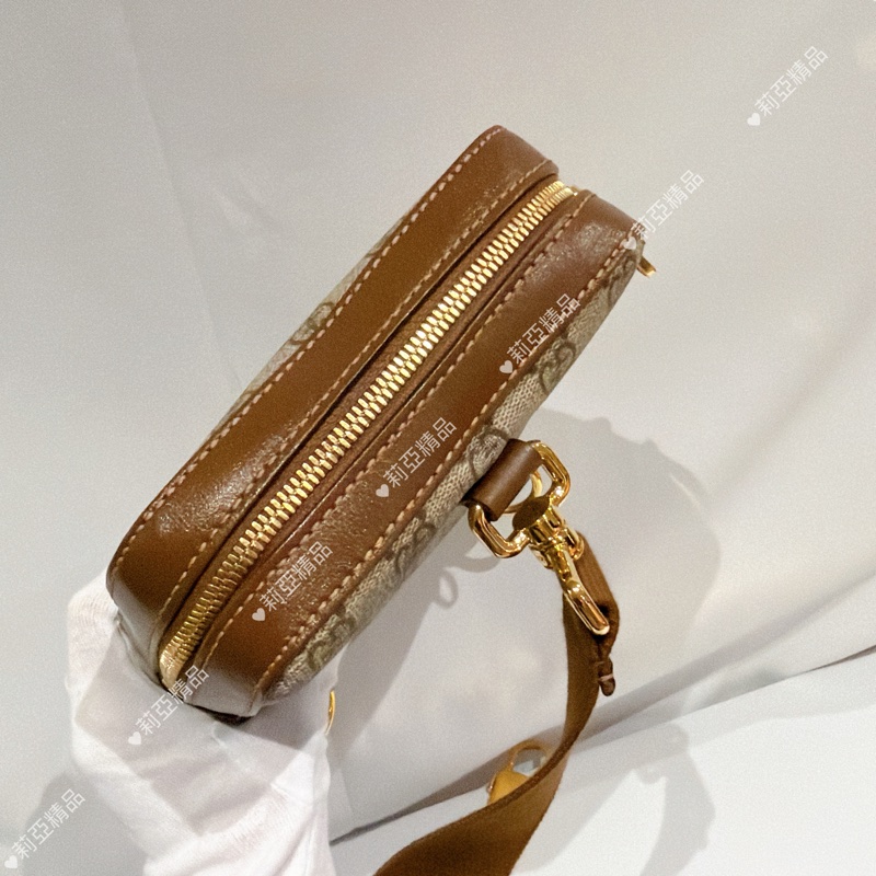 莉亞精品♡ Gucci 胸包 二手美包-6