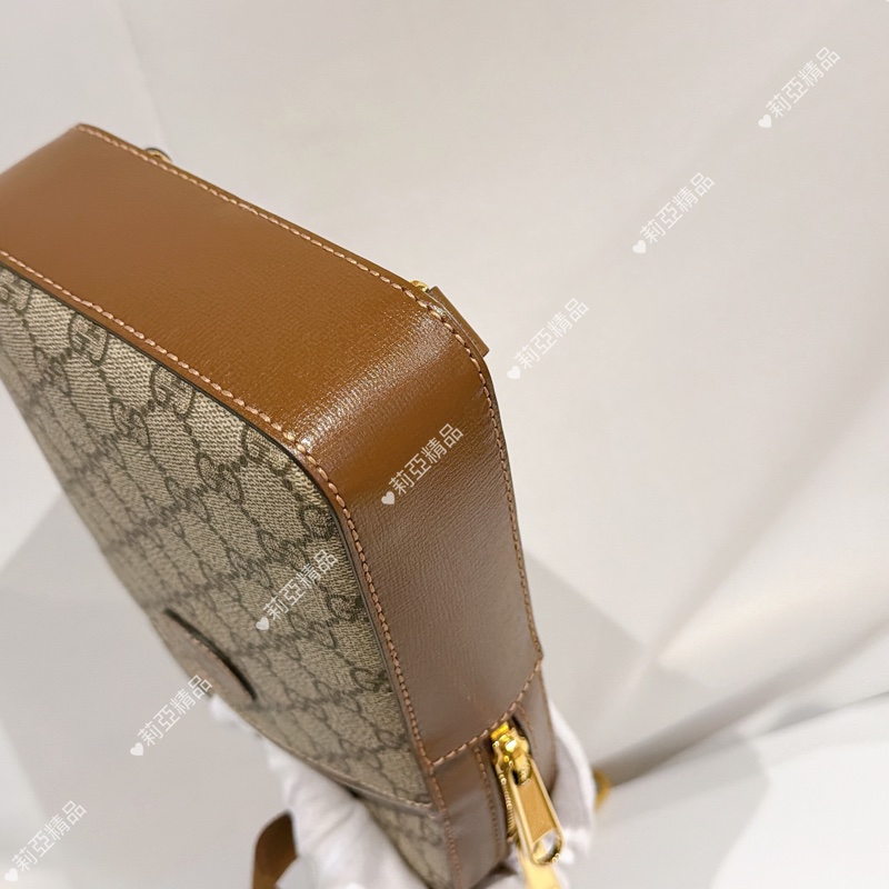 莉亞精品♡ Gucci 胸包 二手美包-11
