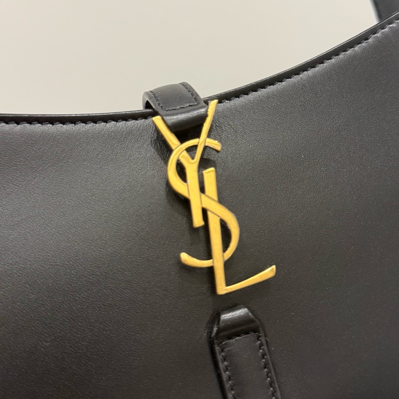 99新!YSL HOBO | Saint Laurent 聖羅蘭 LE 5 À 7 Mini 迷你 牛皮 手袋手提包 單肩包-5