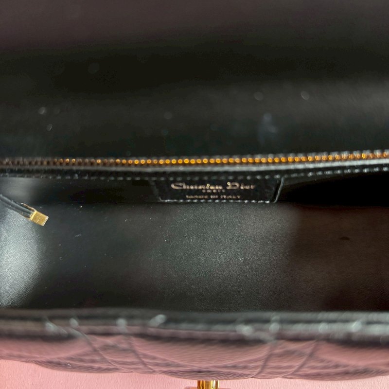 🎉絕美包款 Dior 黑色蒙田肩背斜背兩用包-2