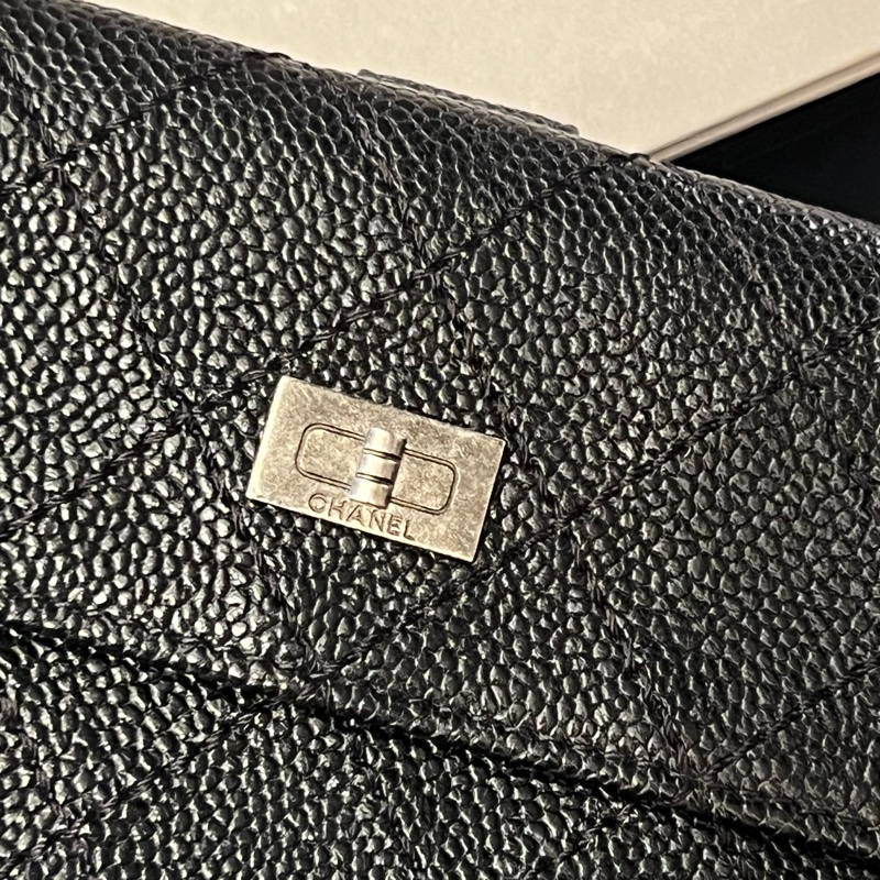 Chanel 2.55魚子醬長夾 Vintage-1