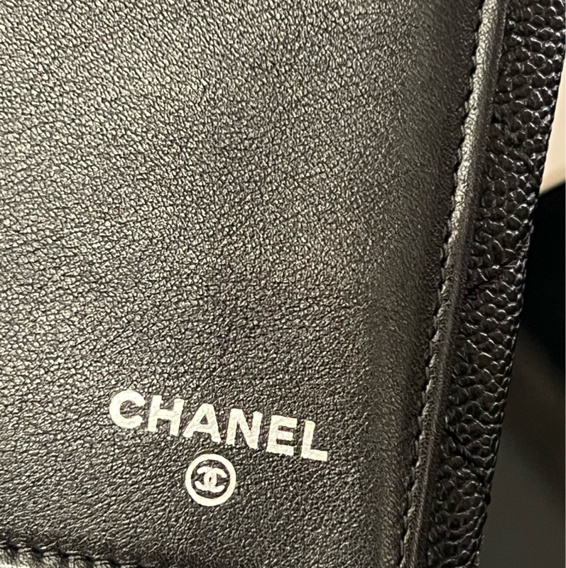 Chanel 2.55魚子醬長夾 Vintage-5