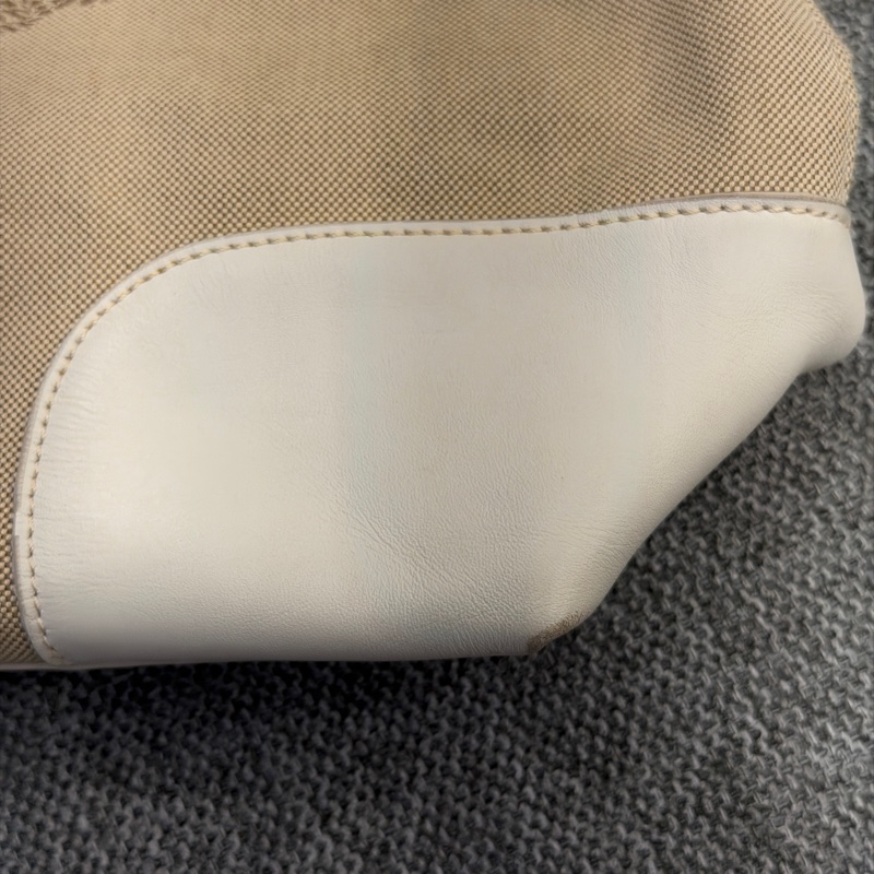 PRADA LOGO JACQUARD 帆布手提包托特包-30