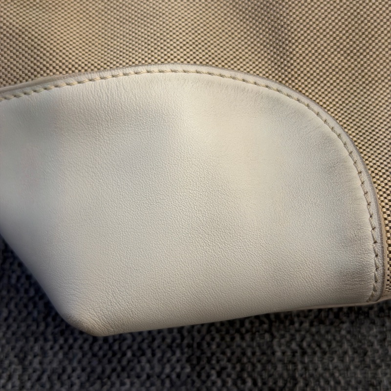 PRADA LOGO JACQUARD 帆布手提包托特包-32