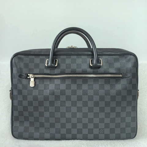 97新 LV 路易威登 男士 公文包 棋盤格 無配件