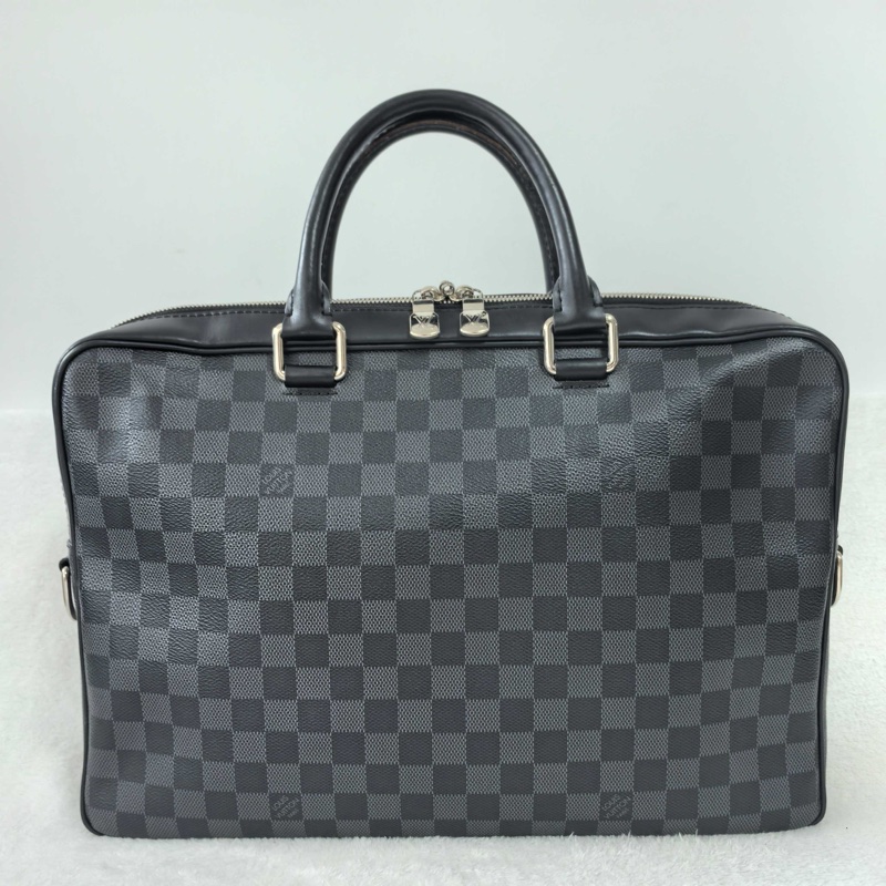 97新 LV 路易威登 男士 公文包 棋盤格 無配件-1