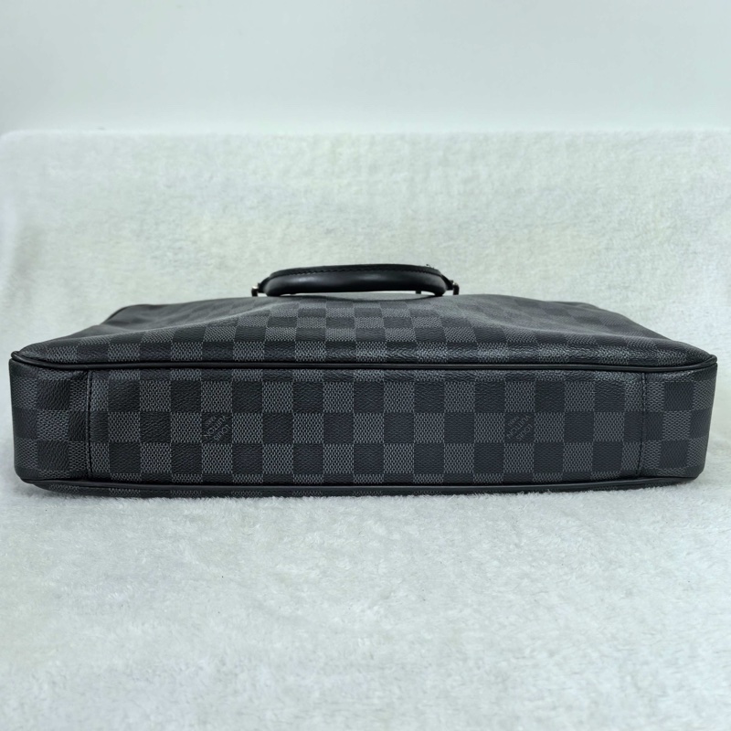 97新 LV 路易威登 男士 公文包 棋盤格 無配件-5