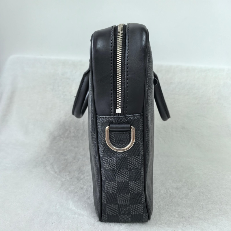 97新 LV 路易威登 男士 公文包 棋盤格 無配件-8