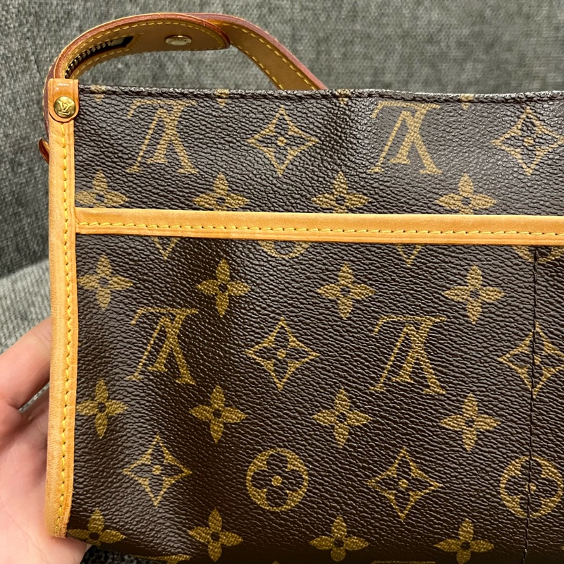 Louis Vuitton LV 老花 三角金球 單肩/斜肩包-5