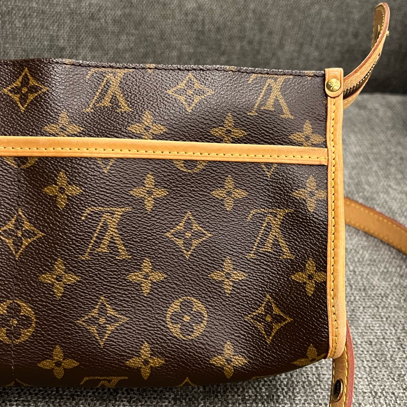 Louis Vuitton LV 老花 三角金球 單肩/斜肩包-6