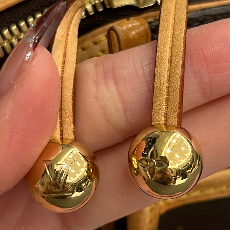 Louis Vuitton LV 老花 三角金球 單肩/斜肩包-17