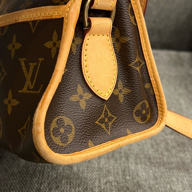 Louis Vuitton LV 老花 三角金球 單肩/斜肩包-20
