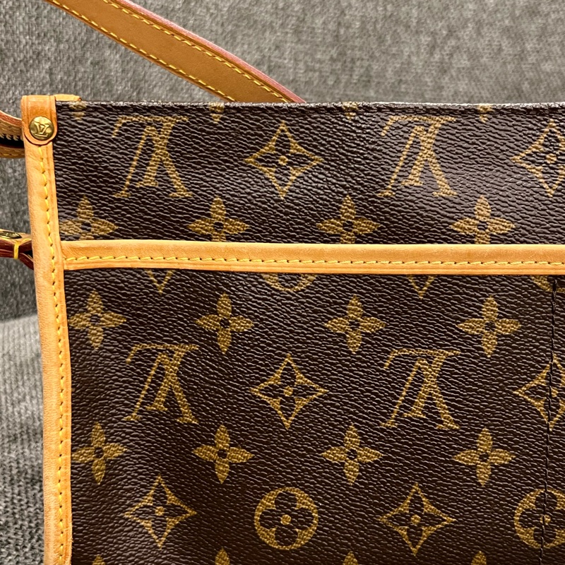 Louis Vuitton LV 老花 三角金球 單肩/斜肩包-23
