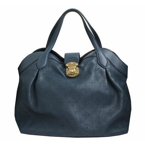 LOUIS VUITTON Mahina 金色 Tilblue 托特包