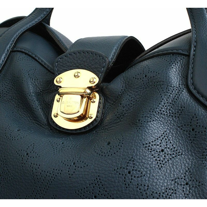 【包稅】LOUIS VUITTON Mahina 金色 Tilblue 托特包-5