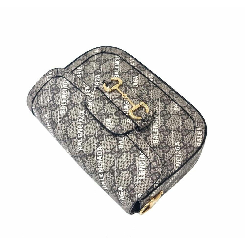 【包稅】GUCCI Balenciaga 馬銜扣 1955 迷你包 658574-2
