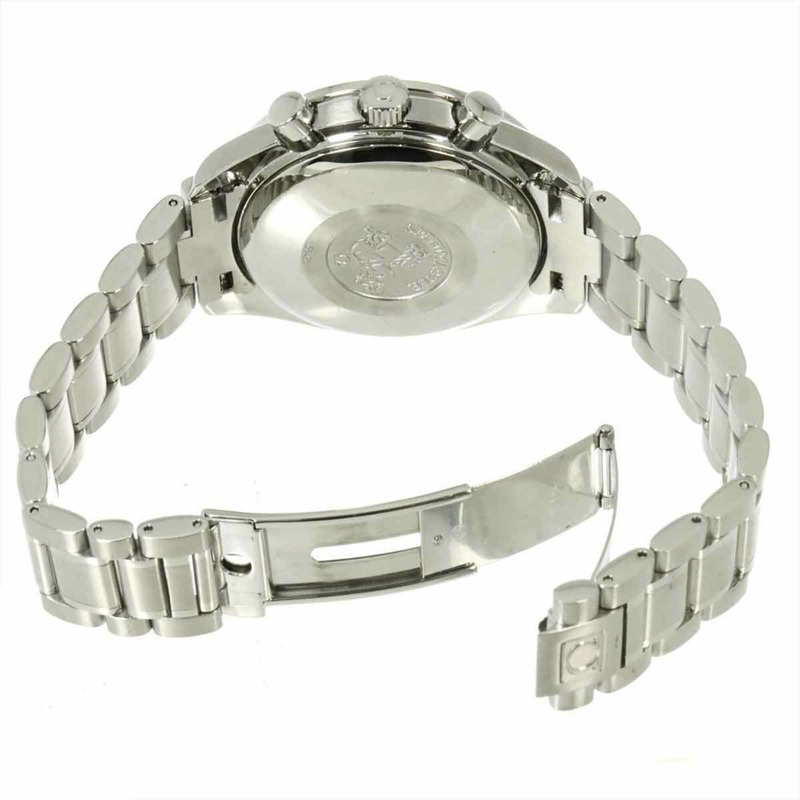 歐米茄超霸系列 Mark 40 AM/PM 三曆腕錶 3520 53 男士腕錶 灰色 自動上鍊-3