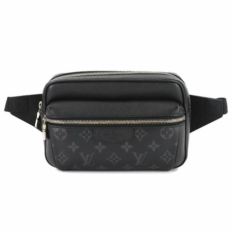 路易威登 Taiga Rama 腰包 戶外斜背包 黑色 M30245
