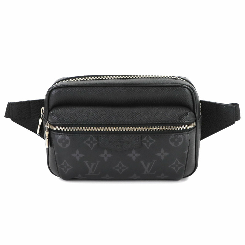 路易威登 Taiga Rama 腰包 戶外斜背包 黑色 M30245-0