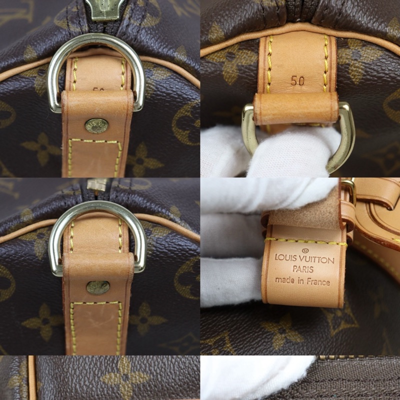 LV 經典老花行李袋-12