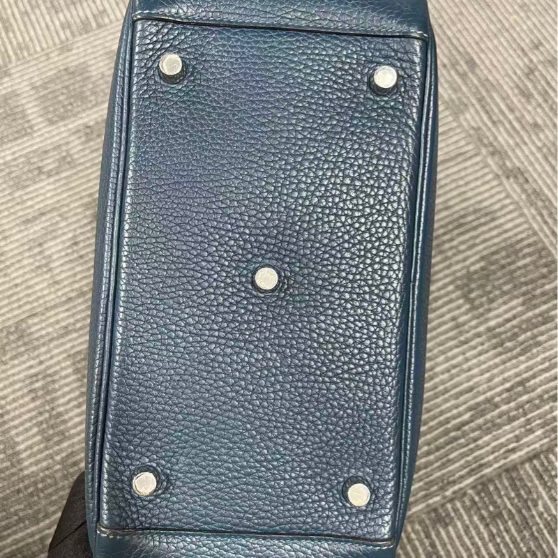 🌈Hermes💙Lindy 26💙鴨子藍銀扣🌟98新🌈TC皮🌟Stamp A🌟愛馬仕🌟-8