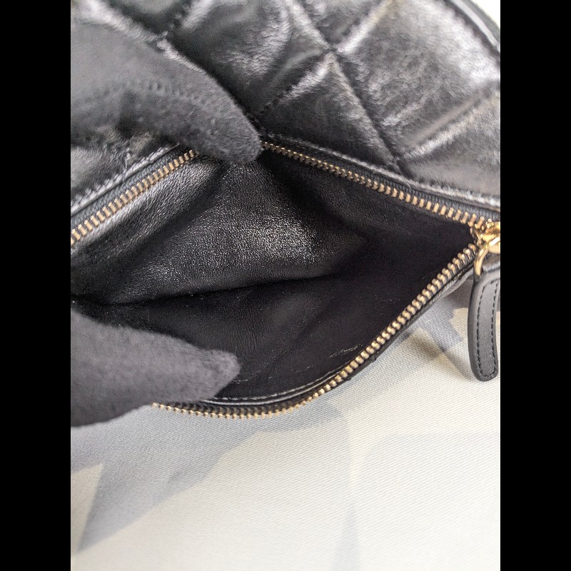 莉亞精品♡Chanel 菱格紋胸/腰包 近新美品-10