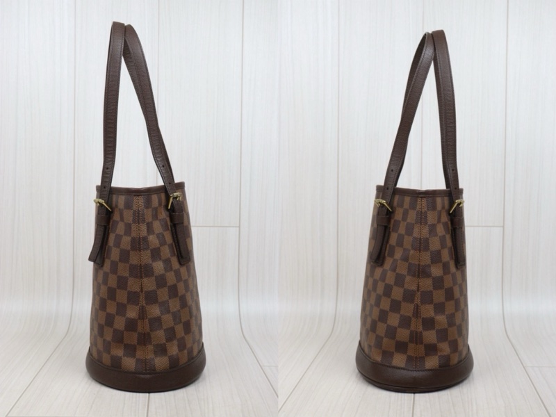 LV棋盤格子母包/托特包+麻將包-3