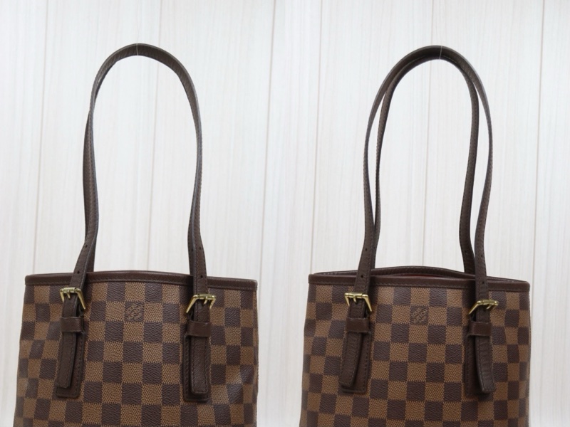 LV棋盤格子母包/托特包+麻將包-4