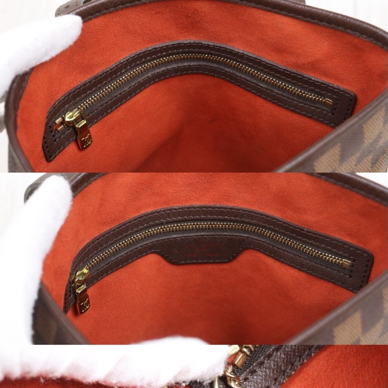 LV棋盤格子母包/托特包+麻將包-9