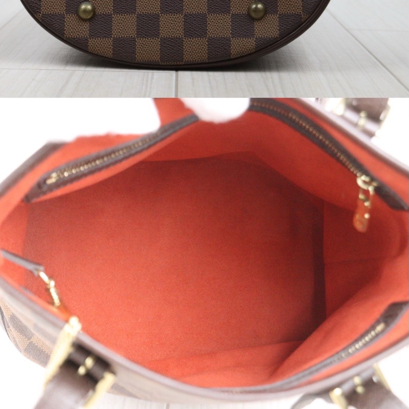 LV棋盤格子母包/托特包+麻將包-10