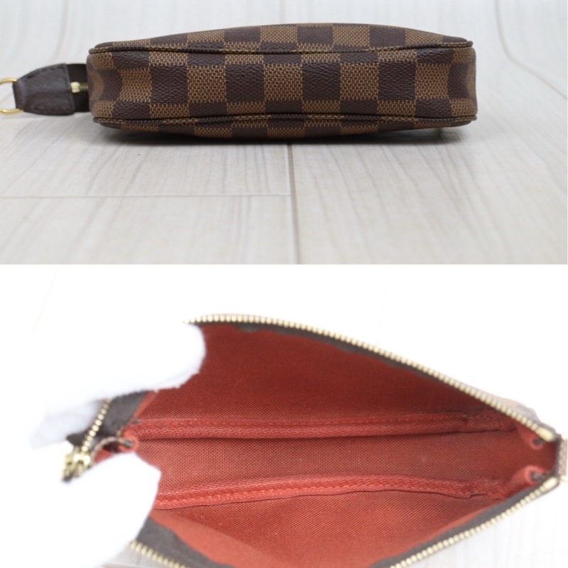 LV棋盤格子母包/托特包+麻將包-16