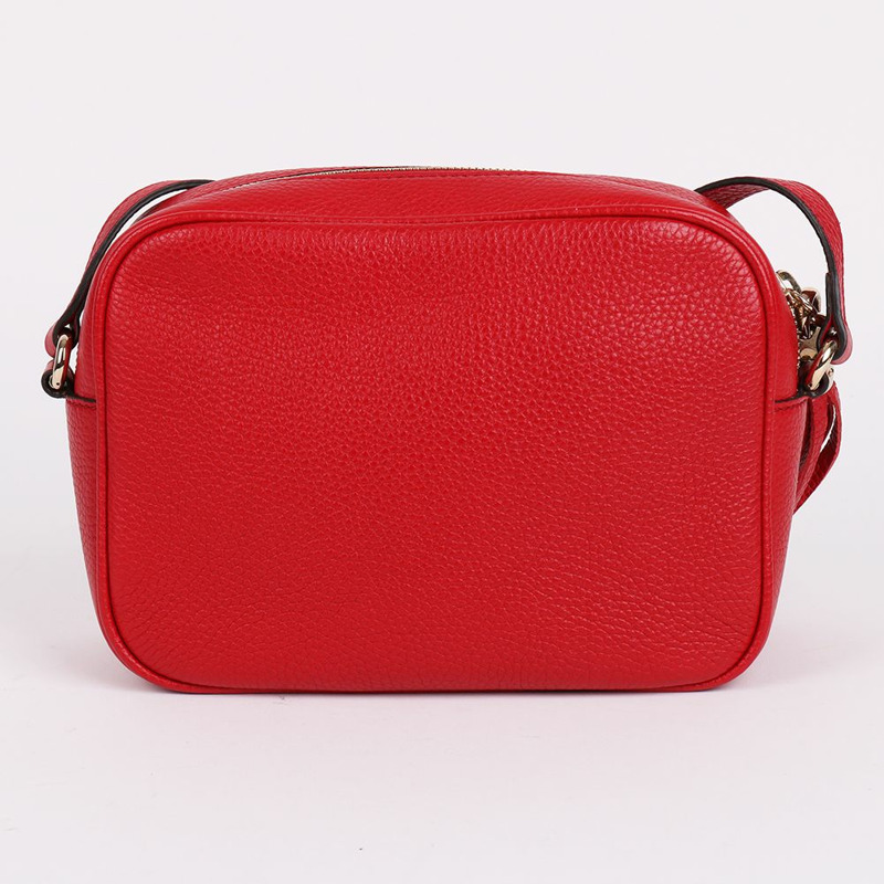【包稅】GUCCI 紅色 Soho 流蘇迪斯可斜背包 308364-4