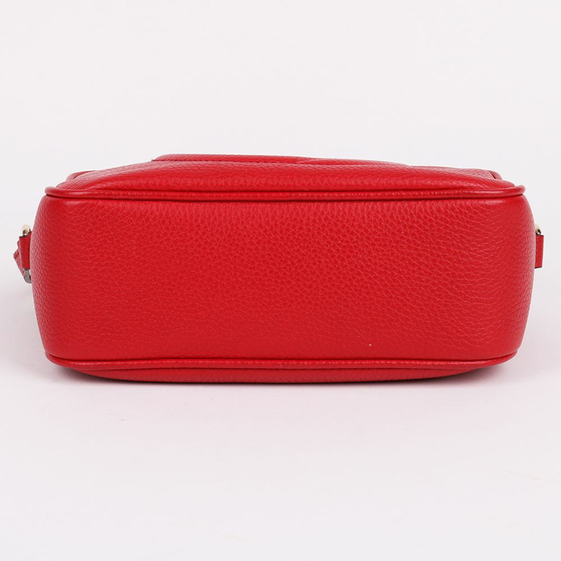 【包稅】GUCCI 紅色 Soho 流蘇迪斯可斜背包 308364-7