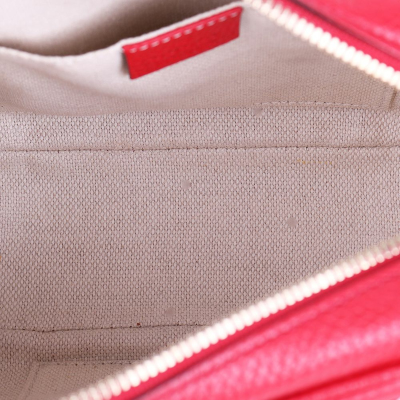 【包稅】GUCCI 紅色 Soho 流蘇迪斯可斜背包 308364-10