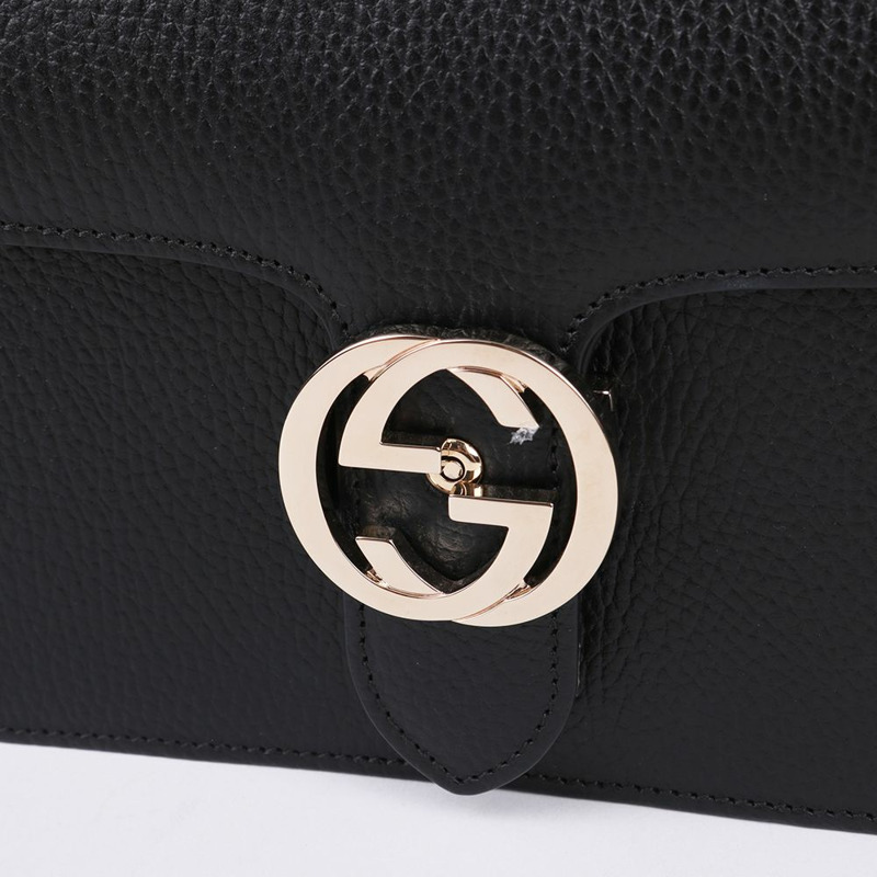 【包稅】GUCCI 黑色中型鏈條包 510303-1