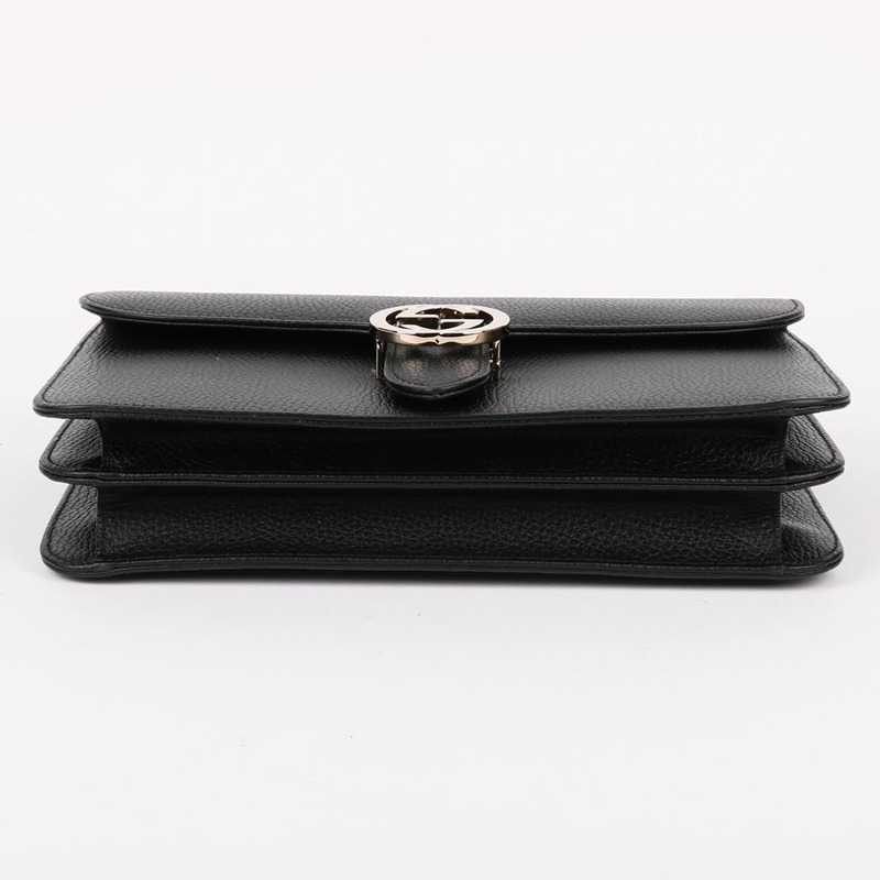【包稅】GUCCI 黑色中型鏈條包 510303-7