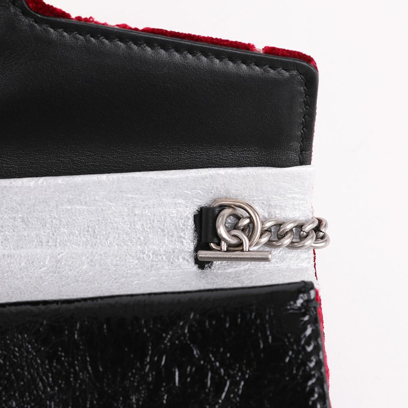 【包稅】GUCCI Dionysus 超迷你絲絨鏈條包 476432-7