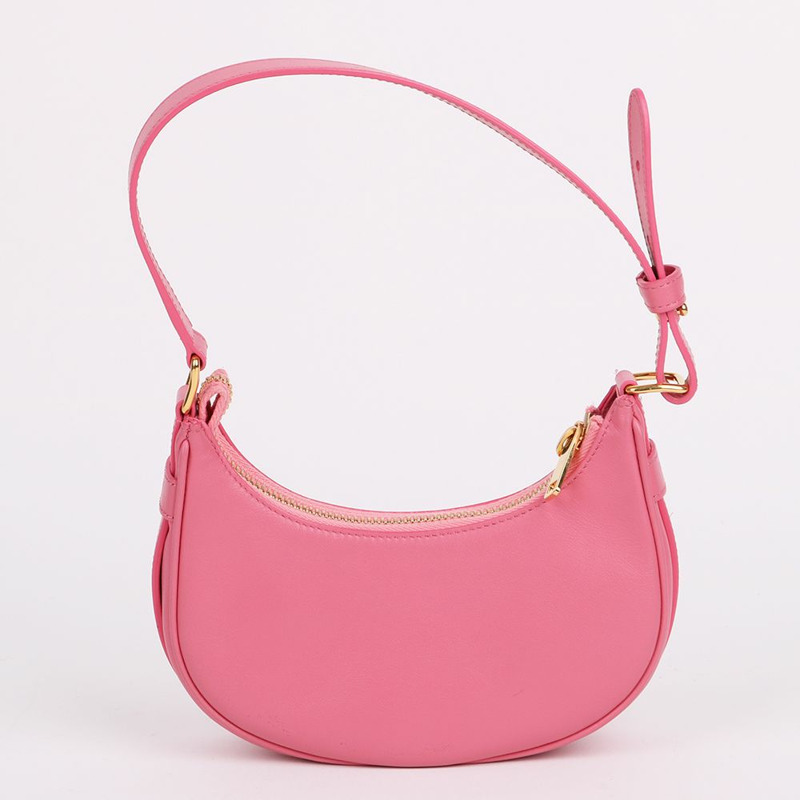 【包稅】CELINE 淺粉色金色 Abba Hobo 迷你包-3