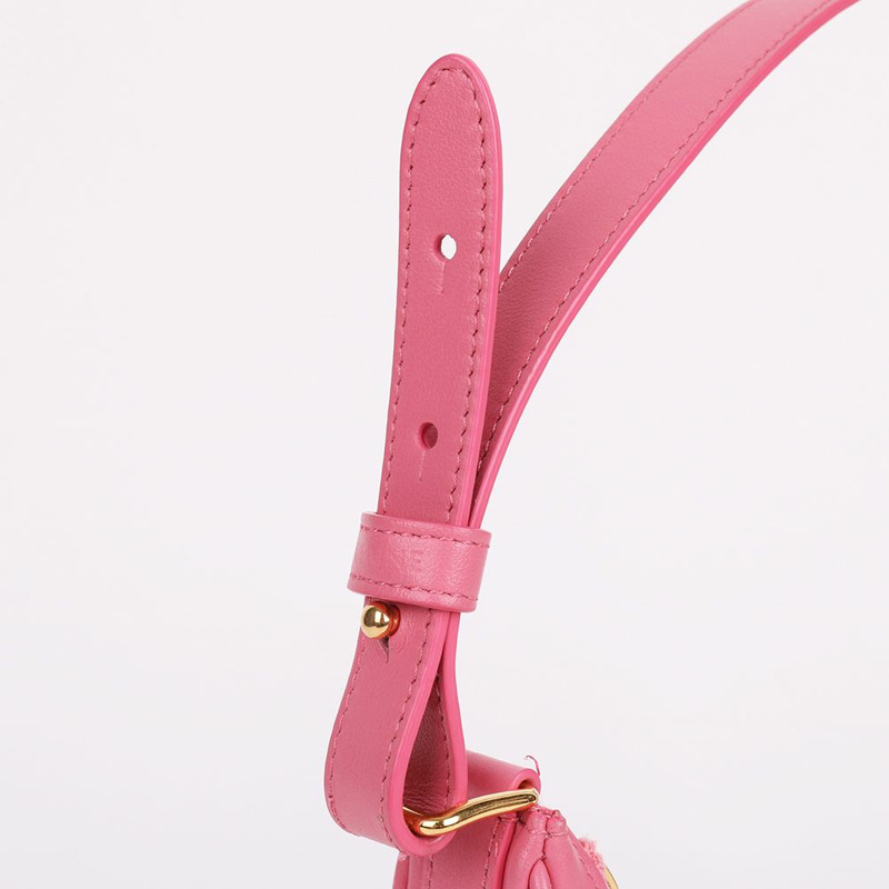 【包稅】CELINE 淺粉色金色 Abba Hobo 迷你包-5