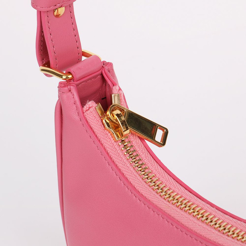 【包稅】CELINE 淺粉色金色 Abba Hobo 迷你包-6