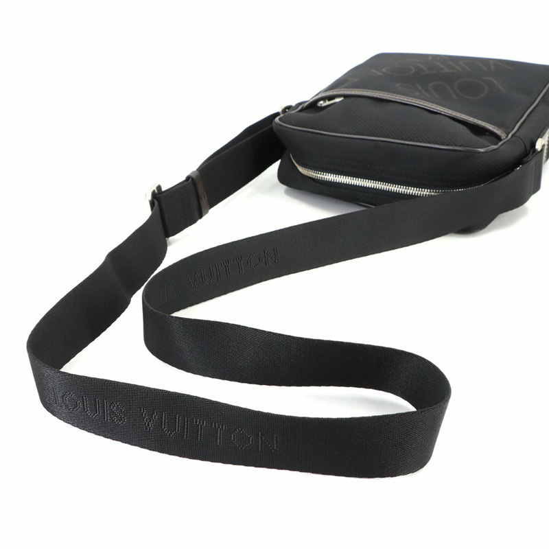 Louis Vuitton Damier Geant Citadin NM 黑棕色單肩包 (M93223)-4