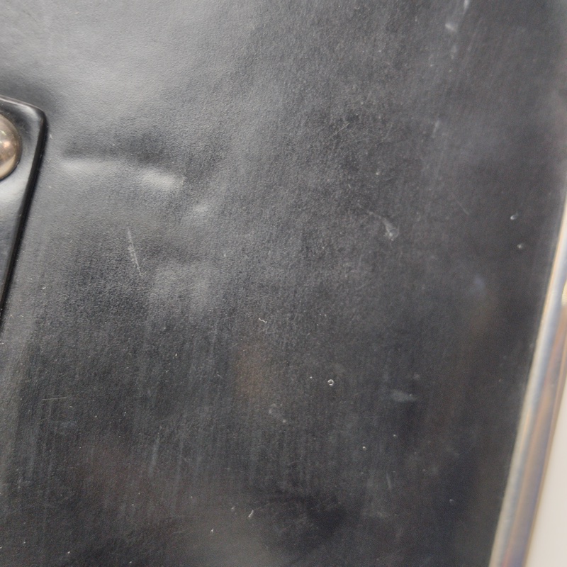 Prada Cahier牛皮純色插扣手拿包-19