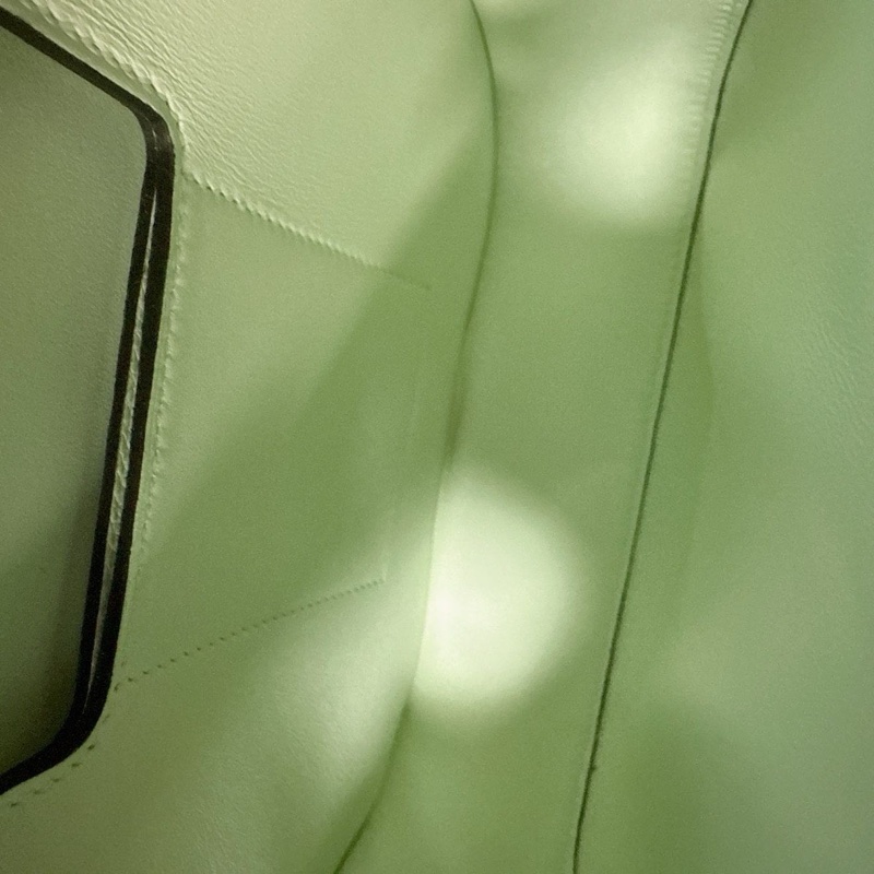 🌈Hermes💚Mini Della💚氣泡綠銀扣💚全新未使用🌟全套有單🌈Epsom皮🌟Stamp B🌟愛馬仕🌟-1