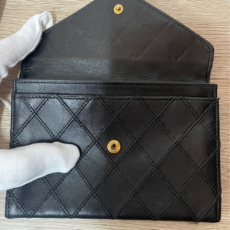 Chanel 外縫線皮夾/中夾-2