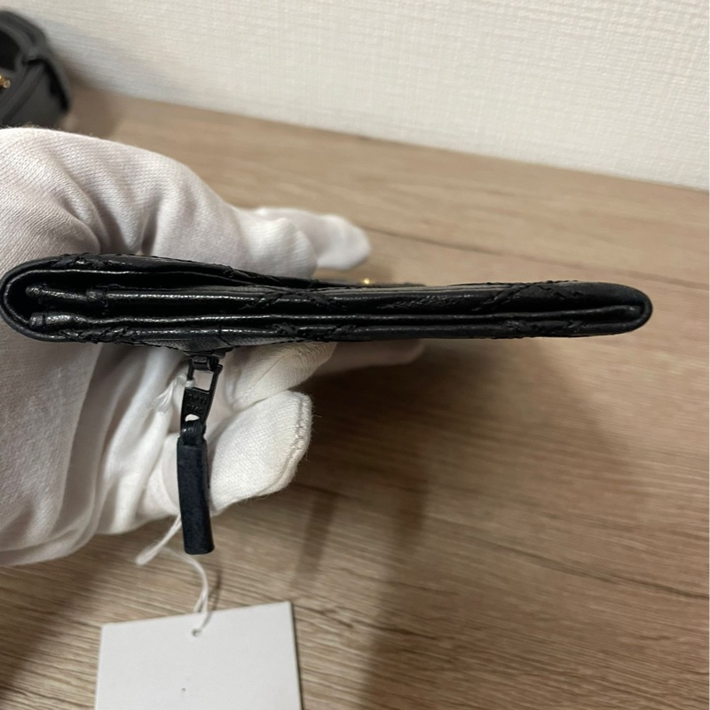 Chanel 外縫線皮夾/中夾-7