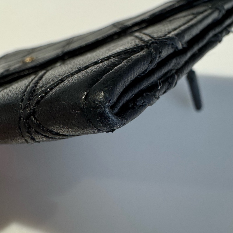 Chanel 外縫線皮夾/中夾-4