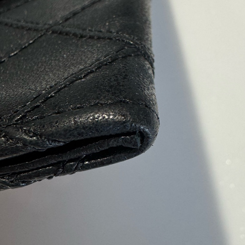 Chanel 外縫線皮夾/中夾-5