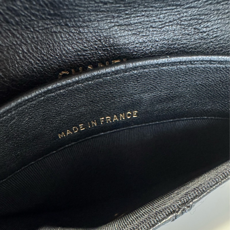 Chanel 外縫線皮夾/中夾-10