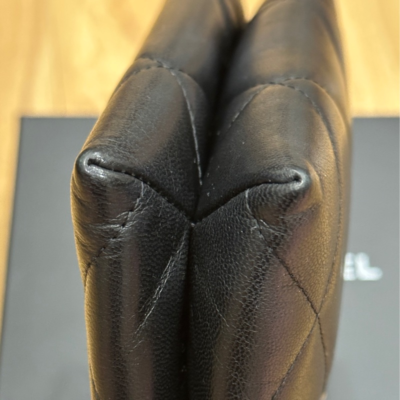 CHANEL 19 手拿包｜可自行加鏈改斜背｜98新-10