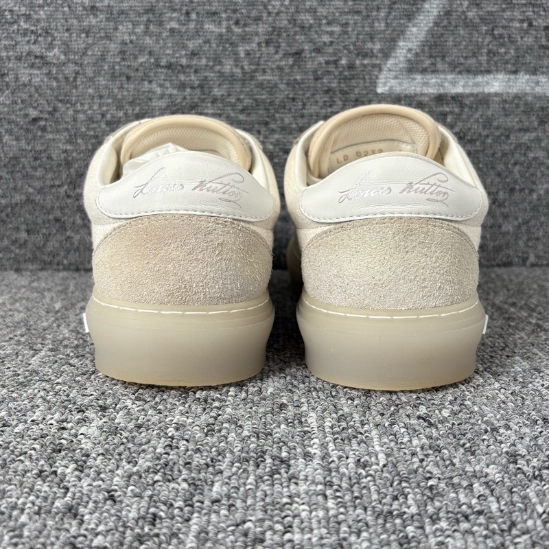 LV 路易威登 米白色棋盤格板鞋@38碼-2